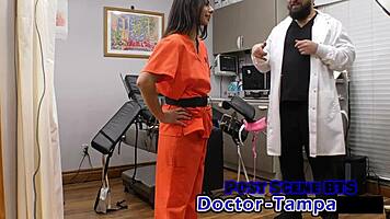 Dr tampa pays misty addams cash backstage tattooed femdom session