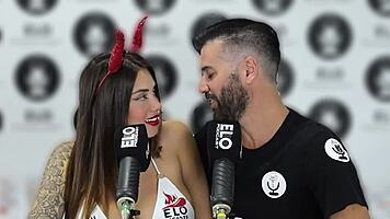 i felt the heat as sara blonde joined argentina's elo podcast spicy room full interview