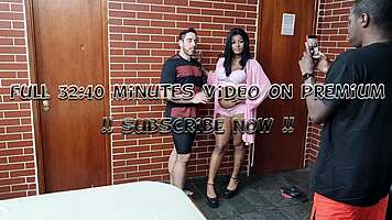 backstage first time delicious barbie babaloo screams in interracial deepthroat and ass licking