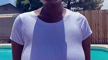 tiana grand teases huge tits before bbc missionary pounding