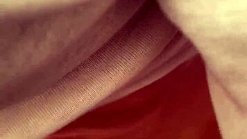 Married girlfriend gives amazing outdoor blowjob in tent