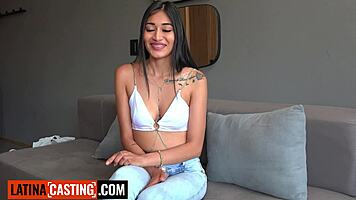 Sexy Latina Tight Pussy Slammed Rough