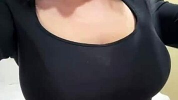 slut neighbor shows her nipples outdoors