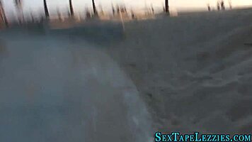 Blonde Teen Moans In Lesbian Ecstasy
