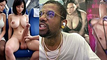 Big breast blonde slut shooting delicious cum from her hard girl cock transgender asian girl gets a handjob and cums all over trans magician teasing her girl cock trans dj cums ai generated