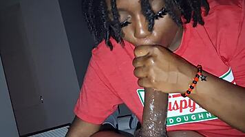 Krispy kreme delivery girl wanted extra glaze for her donuts