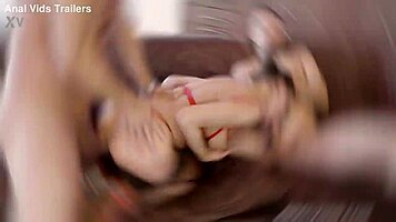 Lika gold wrecked by double anal penetration and squirt