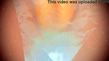 20yo virgin pussy lights up wet tissue