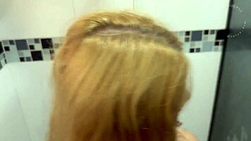spied on stepsister in the shower