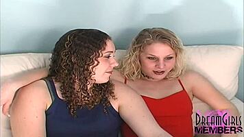 Nervous Besties Are Video Virgins In Nude Audition