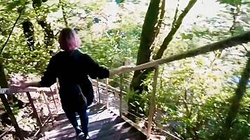 Got Caught Having Sex Outdoors In Forest