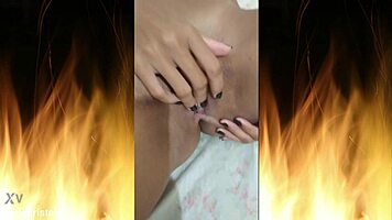 spectacular solo play with jades incredible wet orgasm
