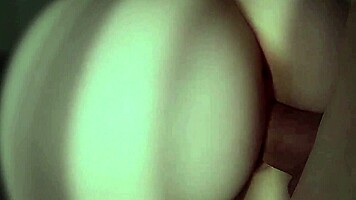 Teen gets rough doggystyle pounding