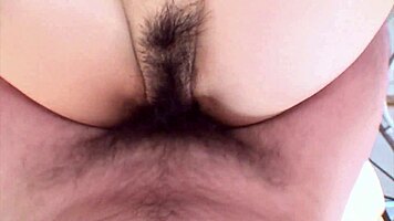 asian miu shinohara uses toy then rides cock