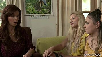 Athena Tries First Lesbian Sex