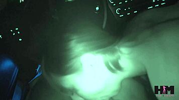Shae Celestine Fingers Hairy Pussy In Car