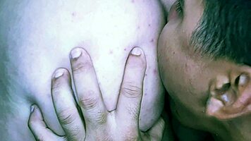 sucking a delicious ass at the party