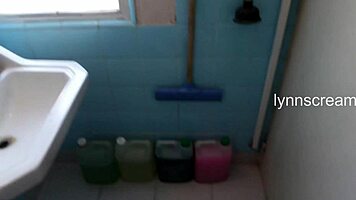 pov sex with petite redhead in bath