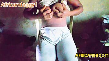 Big Ebony Ass Takes Deep Pounding From Thick Cock