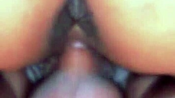College coed rides big cock tightly