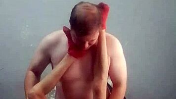 Old man fucks petite teen slut in bed