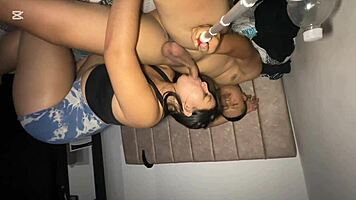 latina neighbor debuts with big bouncing ass