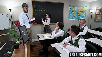 Teen Student Used Like A Toy