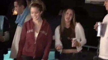 Teen Coed Spit Roasted At Frat Party