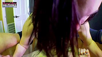 kinky redhead nicole v and busty blonde lucy take turns to get banged