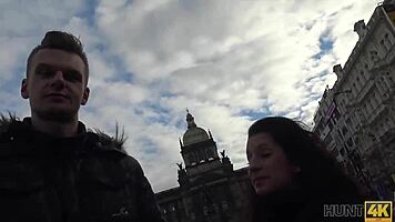 Hot Brunette Enjoys Passionate Prague Pickup Sex