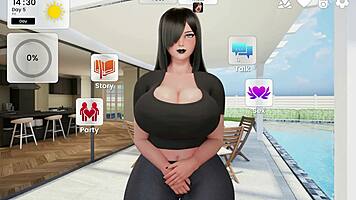 Accidental Encounter Leads To Deepthroat In Mansion Game