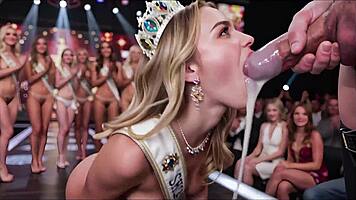 Beauty Contest Turns To Blowbang