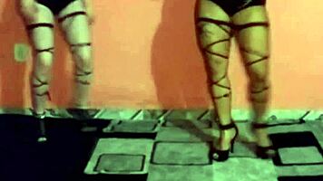 blonde and brunette dance then fuck until orgasm