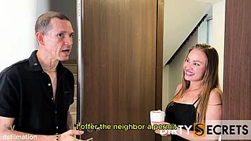 timy fucks neighbor and delivery woman in secret