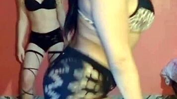 blonde and brunette dance then fuck until orgasm