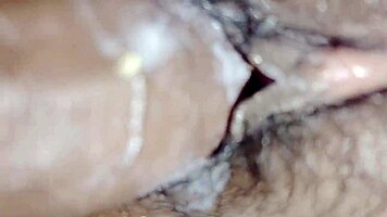 Desi girl gets rough pussy cum