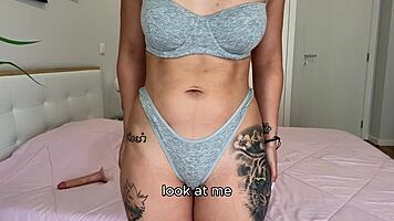 Joi edging challenge day one fill balls