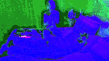 Chubby teen gets hot wax play on camera