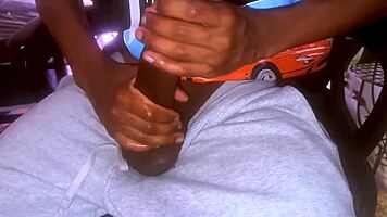 Black male solo cum explosion you wont believe