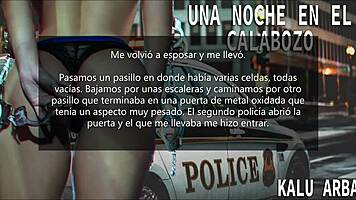 Una noche en el calabozo relato