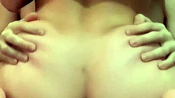 Amateur rides until facial cumshot