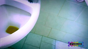Amateur pisses dirty in hospital