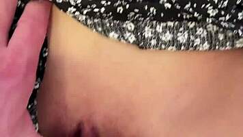 Latina Fingered And Creampied In Bed