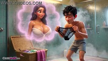 Found panties in bed