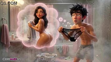Found panties in bed