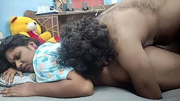 malayali wife gives blowjob and ass lick in bedroom