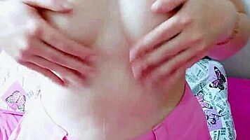 Naughty student plays with toys and drips