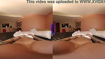 First time striptease by a beautiful amateur in a reality pov scene