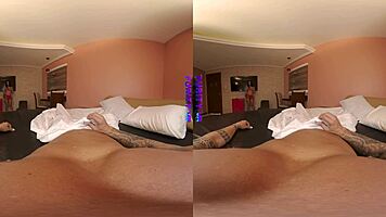 First time striptease by a beautiful amateur in a reality pov scene