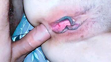Petite Model Takes Close Up Anal In Tight Hole